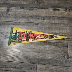 Vintage Tennessee State Pennant Souvenir 4A